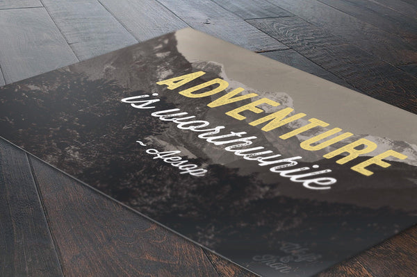 Adventure is Worthwhile Print - Wolf & Iron
