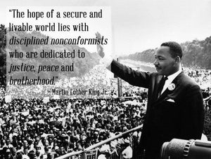 Famous Quotes: Justice, Peace, and Brotherhood – Martin Luther King Jr. - Wolf & Iron
