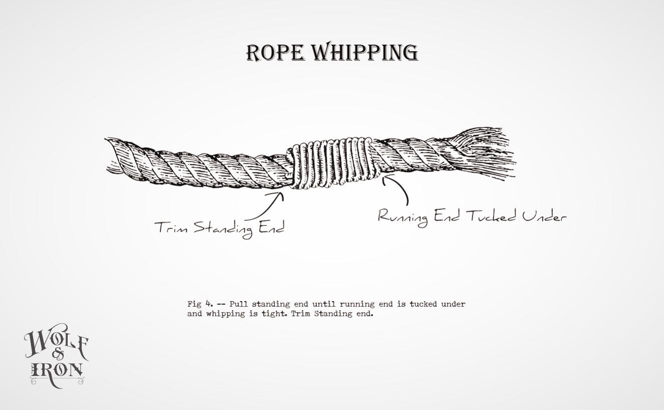 Whipping A Rope Scouts