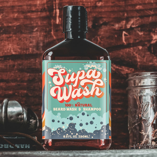 SupaWash! Beard Wash & Shampoo