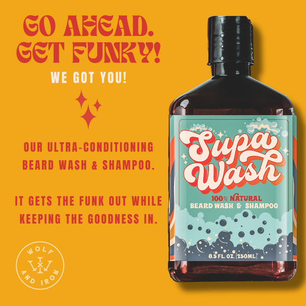 SupaWash! Beard Wash & Shampoo