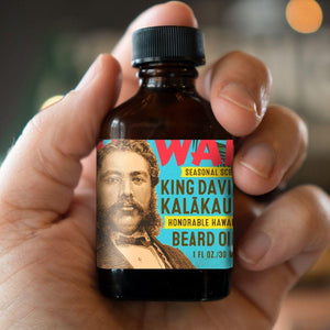Hawaiian King David Kalakaua Beard Oil - Wolf & Iron