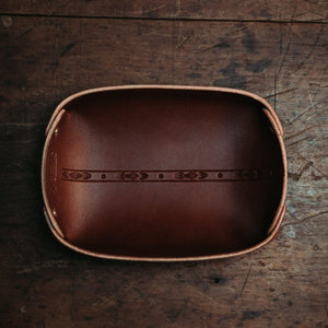 Genuine Leather Valet Tray - Wolf & Iron