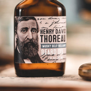 Henry David Thoreau Beard Oil - Wolf & Iron