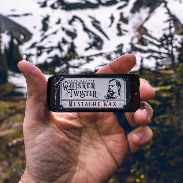 Organic Mustache Wax - Wyatt Earp's Whisker Twister - Wolf & Iron