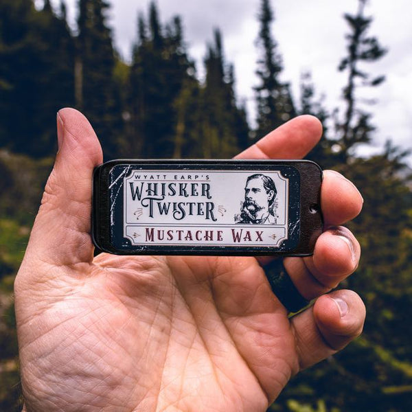 Organic Mustache Wax - Wyatt Earp's Whisker Twister - Wolf & Iron