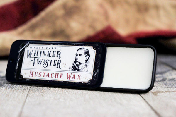 Organic Mustache Wax - Wyatt Earp's Whisker Twister - Wolf & Iron