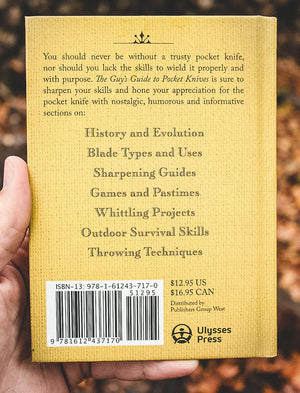 The Guy's Guide to Pocket Knives Book (Signed Copy) - Wolf & Iron